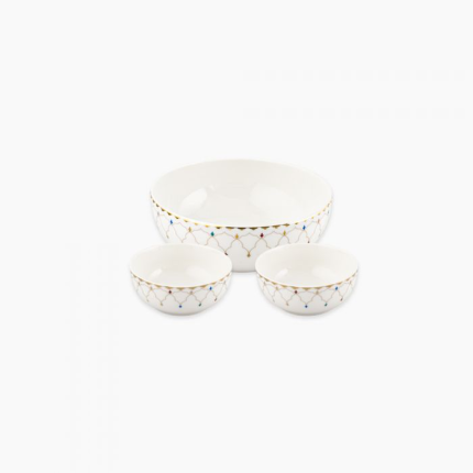 Rosa / Porcelain ( Zina Coup Coup Khoshaf Set 7 PCS )